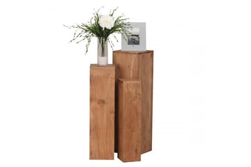 Houman Settbord 25 cm 3 Bord - Akasie - Møbler - Bord - Sofabord