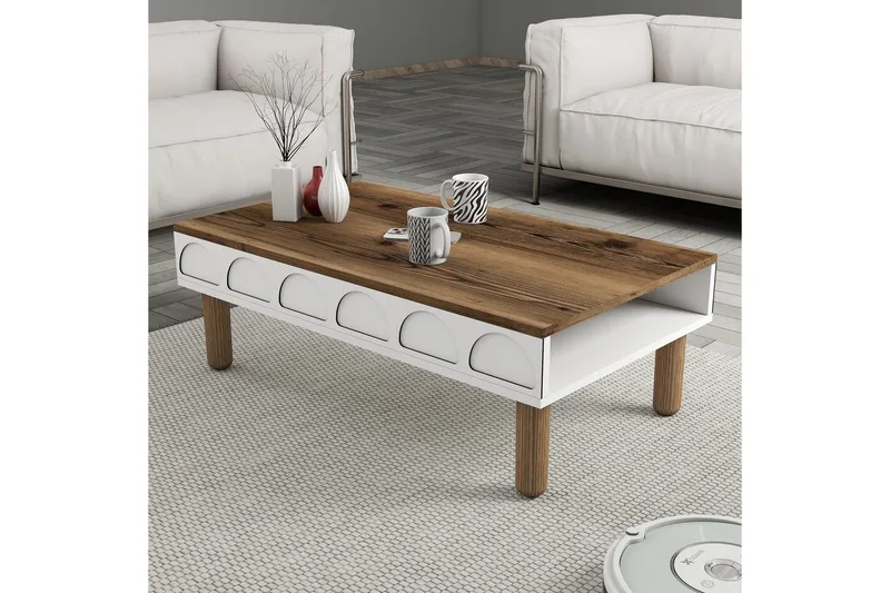 Sofabord Hvit - Hvit - Møbler - Bord - Sofabord