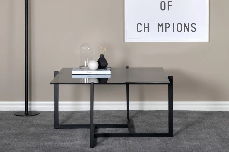 Hybrid Sofabord 80x80 cm - Grå - Møbler - Bord - Sofabord