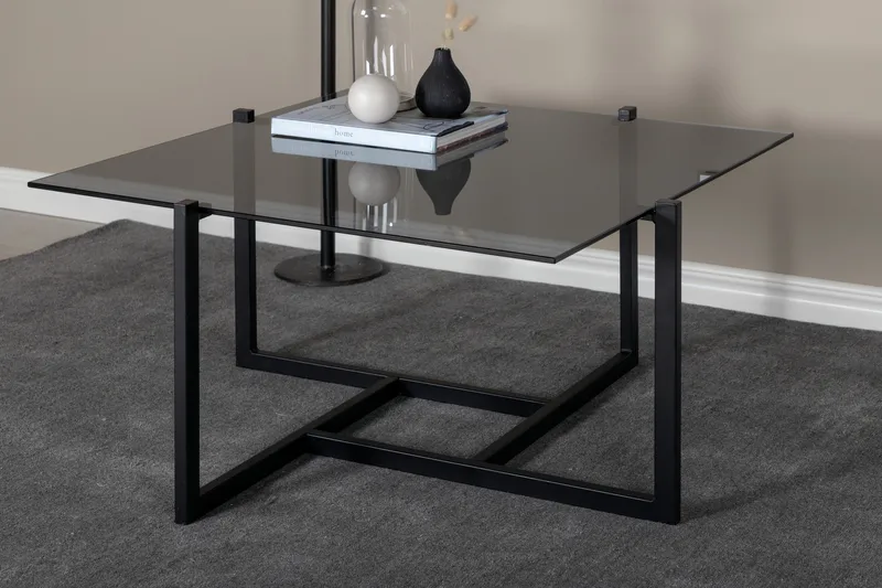 Hybrid Sofabord 80x80 cm - Grå - Møbler - Bord - Sofabord