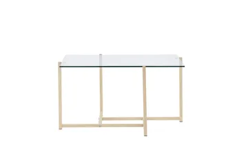 Hybrid Sofabord 80x80 cm - Transparent - Møbler - Bord - Sofabord