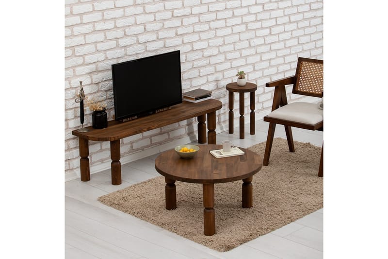 Ida Sofabord 60 cm - Valnøtt - Møbler - Bord - Sofabord