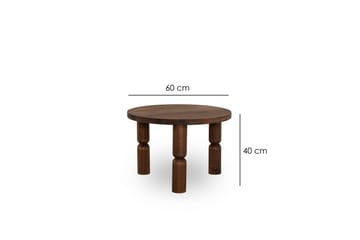 Ida Sofabord 60 cm - Valnøtt - Møbler - Bord - Sofabord