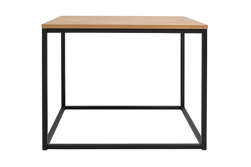 Illaso Sofabord 69 cm, Eikefarge/Svart