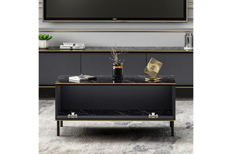 Imaj Sofabord 90 cm - Antrasitt - Møbler - Bord - Sofabord