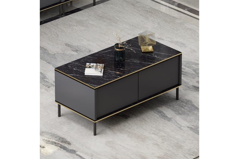 Imaj Sofabord 90 cm - Antrasitt - Møbler - Bord - Sofabord