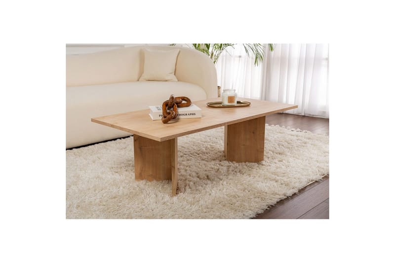 Sofabord Isami Safir Eik - Safir Eik - Møbler - Bord - Sofabord