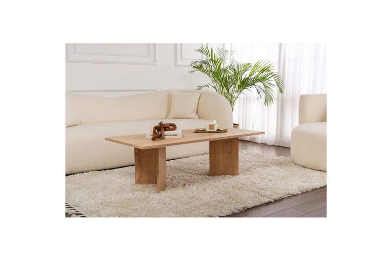 Sofabord Isami Safir Eik - Safir Eik - Møbler - Bord - Sofabord