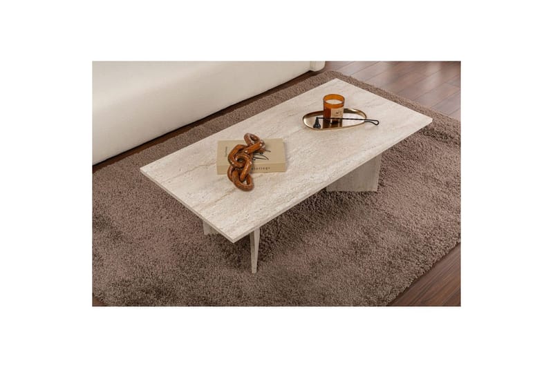 Sofabord Isami Travertin - Travertin - Møbler - Bord - Sofabord