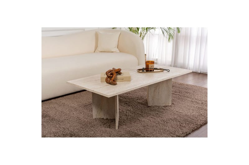 Sofabord Isami Travertin - Travertin - Møbler - Bord - Sofabord