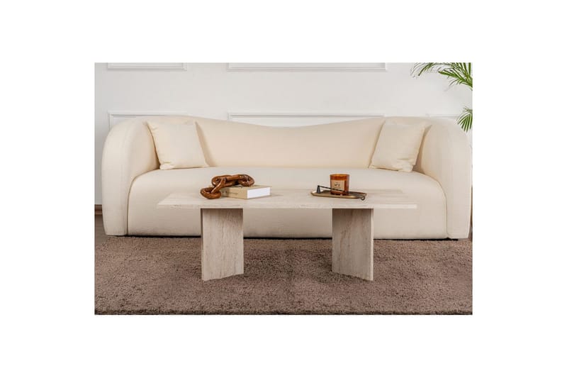 Sofabord Isami Travertin - Travertin - Møbler - Bord - Sofabord