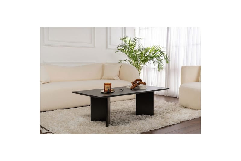 Sofabord Isami Tre Svart - Tre Svart - Møbler - Bord - Sofabord