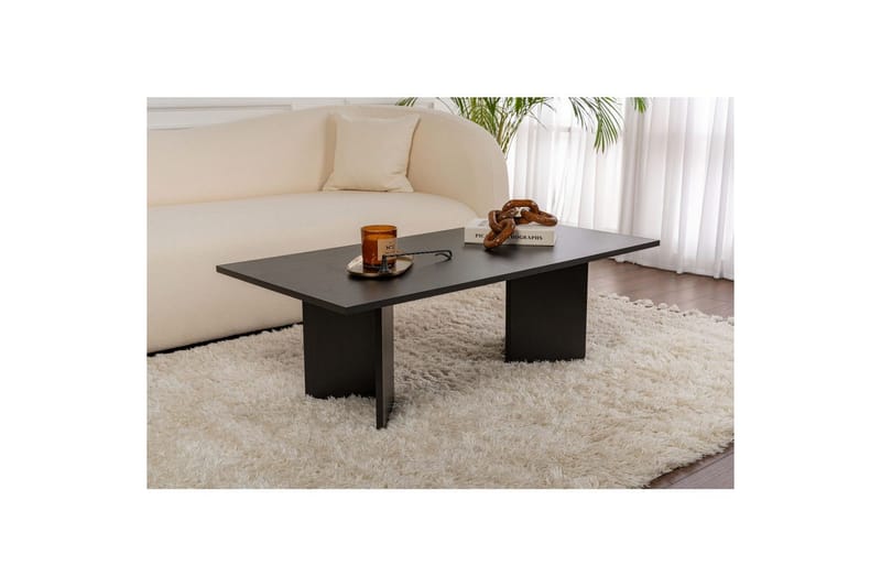 Sofabord Isami Tre Svart - Tre Svart - Møbler - Bord - Sofabord