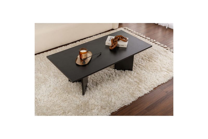 Sofabord Isami Tre Svart - Tre Svart - Møbler - Bord - Sofabord