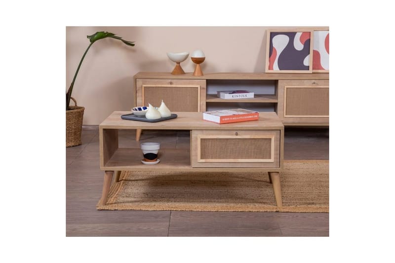 Sofabord Jatinder Eik - Eik - Møbler - Bord - Sofabord