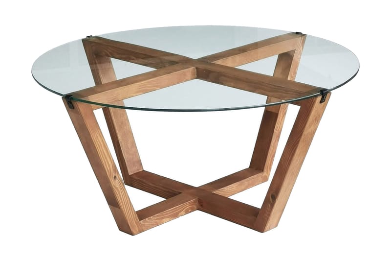 Kafrein Sofabord 75x35x75 cm - Brun - Møbler - Bord - Sofabord