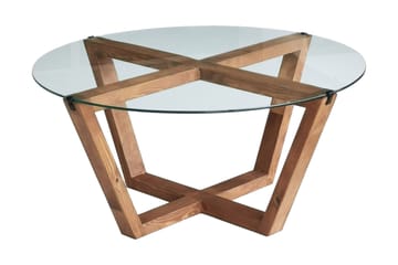 Kafrein Sofabord 75x35x75 cm - Brun - Møbler - Bord - Sofabord