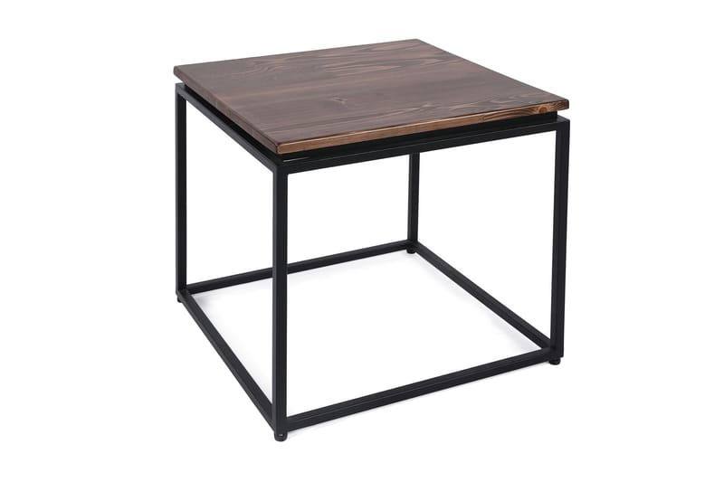 Kalena Sofabord 45 cm - Valnøttsbrun/Svart - Møbler - Bord - Sofabord