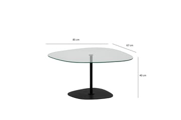 Karamea Sofabord 85 cm - Svart - Møbler - Bord - Sofabord