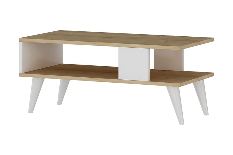 KaRusta Sofabord 90x40x90 cm - Hvit - Møbler - Bord - Sofabord