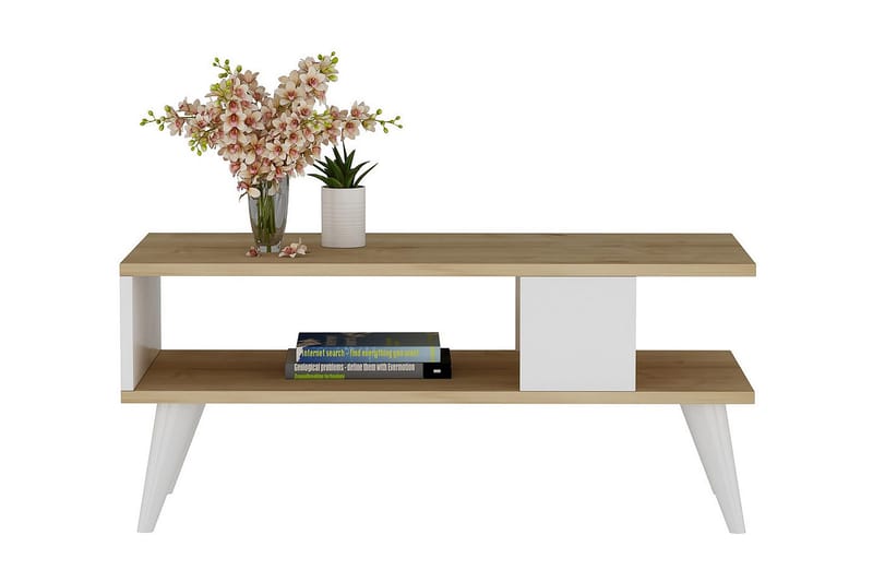 KaRusta Sofabord 90x40x90 cm - Hvit - Møbler - Bord - Sofabord