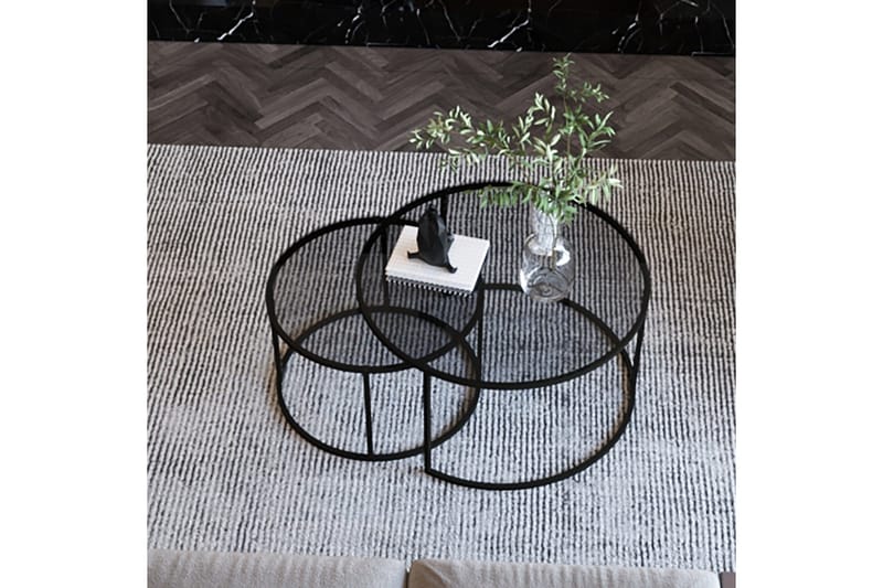 Kashiwa Sofabord 60 cm - Svart - Møbler - Bord - Sofabord