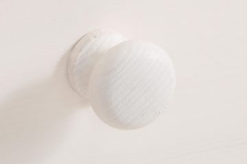 Kersey 60 cm Kvadratisk Sofabord med Skuffer i Furu - Hvit - Møbler - Bord - Sofabord