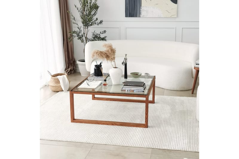 Kesgrold Sofabord 90x40x90 cm - Brun - Møbler - Bord - Sofabord
