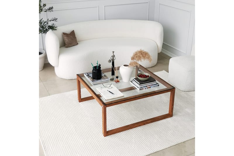 Kesgrold Sofabord 90x40x90 cm - Brun - Møbler - Bord - Sofabord