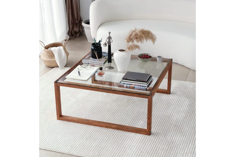 Kesgrold Sofabord 90x40x90 cm - Brun - Møbler - Bord - Sofabord