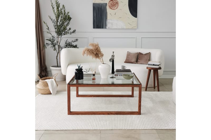 Kesgrold Sofabord 90x40x90 cm - Brun - Møbler - Bord - Sofabord