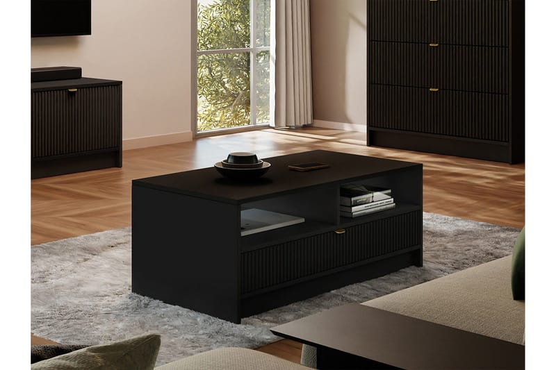 Kintore Sofabord 50 cm - Svart - Møbler - Bord - Sofabord