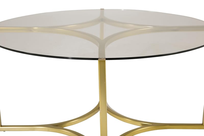 Kivik Sofabord Rundt 75cm - Transparent - Møbler - Bord - Sofabord
