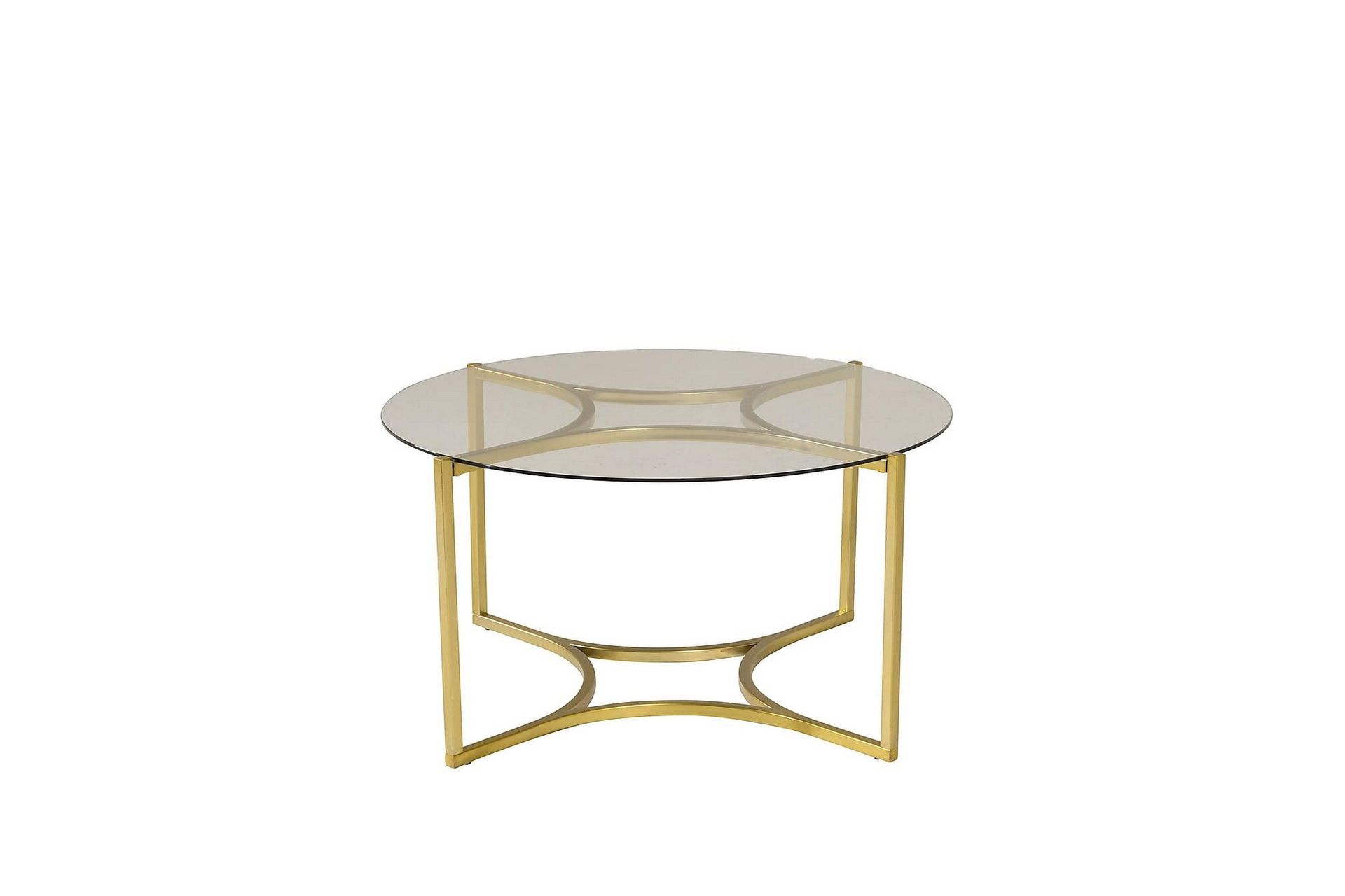 Kivik Sofabord Rundt 75cm - Transparent
