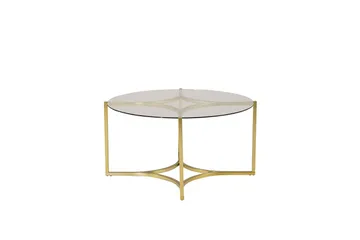 Kivik Sofabord Rundt 75cm - Transparent - Møbler - Bord - Sofabord