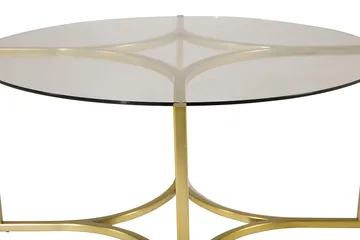 Kivik Sofabord Rundt 75cm - Transparent - Møbler - Bord - Sofabord