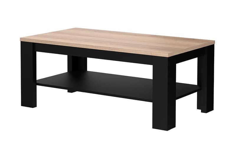 Konitsa Sofabord 110 cm - Brun/Svart - Møbler - Bord - Sofabord
