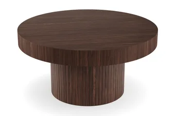 Kopparbo Rundt Sofabord 90 cm - Valnøtt - Møbler - Bord - Sofabord