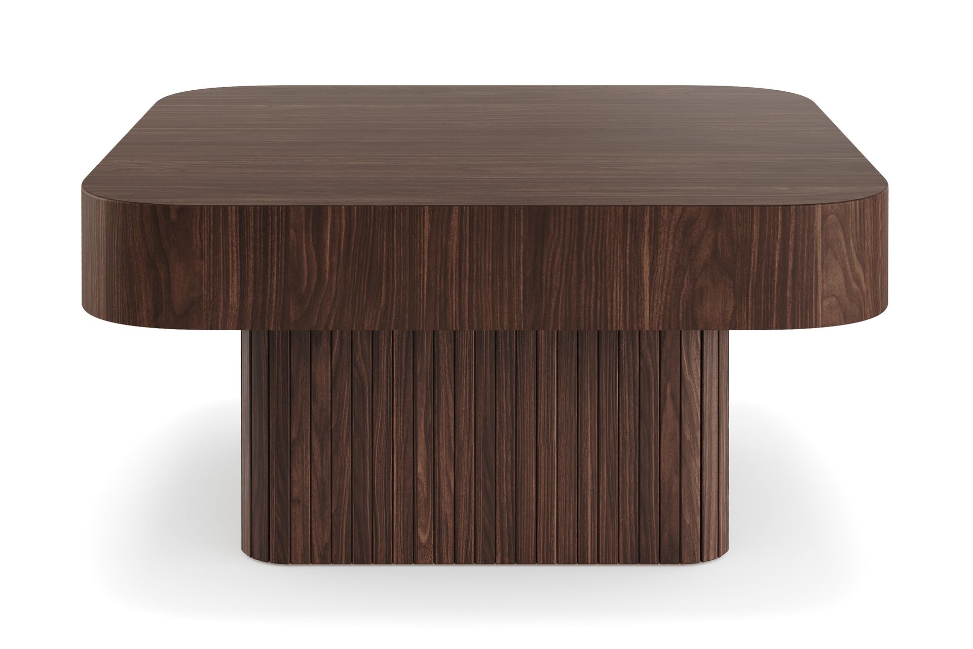 Kopparbo Sofabord 80 cm - Mørk brun valnøttre - Møbler - Bord - Sofabord