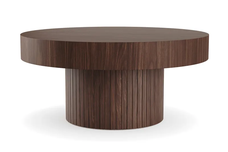 Kopparbo Sofabord, Mørk brun valnøttre