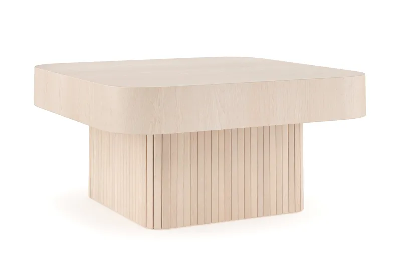 Kopparbo Soffbord 80 cm - Lyst hvitlasert eiketre - Møbler - Bord - Sofabord