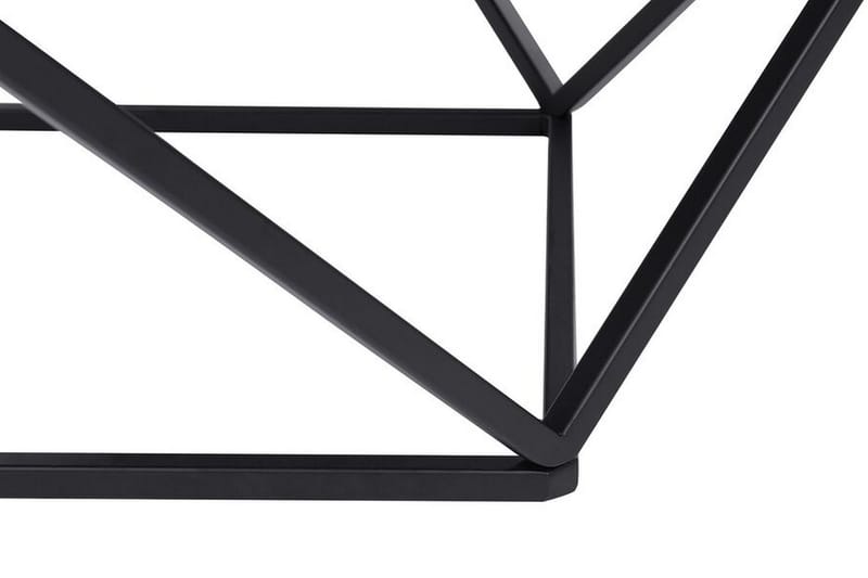 Kubsch Kaffebord Marmormønster - Svart - Møbler - Bord - Sofabord