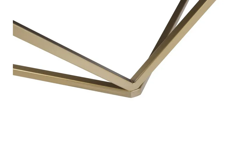 Kubsch Sofabord Svart Marmormønster - Svart - Møbler - Bord - Sofabord