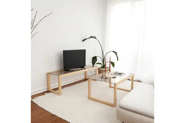 Kuselov Sofabord 85 cm - Lys natur - Møbler - Bord - Sofabord