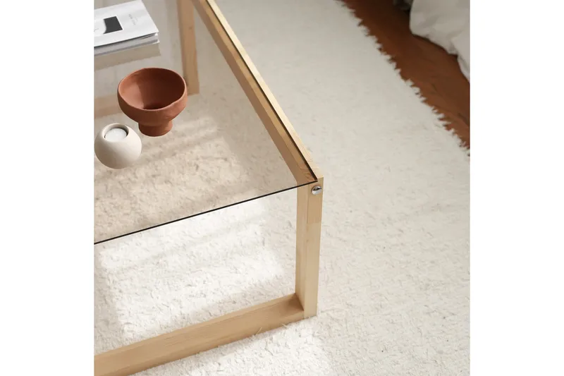 Kuselov Sofabord 85 cm - Lys natur - Møbler - Bord - Sofabord