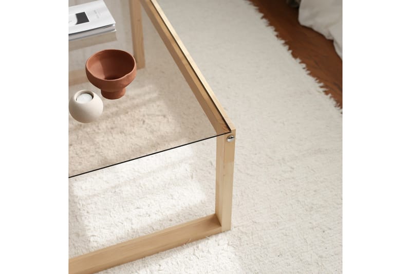 Kuselov Sofabord 85 cm - Lys natur - Møbler - Bord - Sofabord