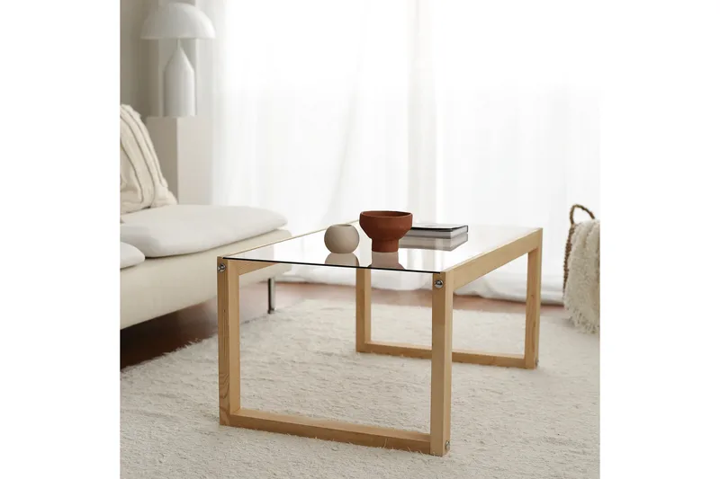 Kuselov Sofabord 85 cm - Lys natur - Møbler - Bord - Sofabord