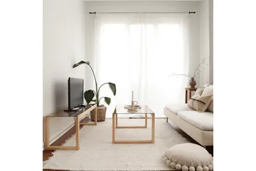 Kuselov Sofabord 85 cm - Lys natur - Møbler - Bord - Sofabord