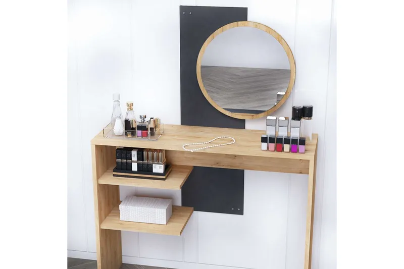 Laxman Sminkebord 96 cm - Blå/Antrasitt - Møbler - Bord - Sofabord - Kistebord