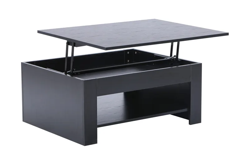 Legionary Høybart Sofabord 100 cm - Rektangulær/Svart - Møbler - Bord - Sofabord